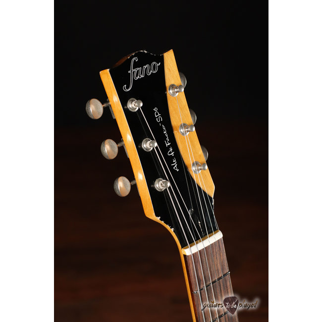 Fano SP6 Alt De Facto Swamp Ash Guitar w/ Lollar P-90 & Vintage T – Dog Hair