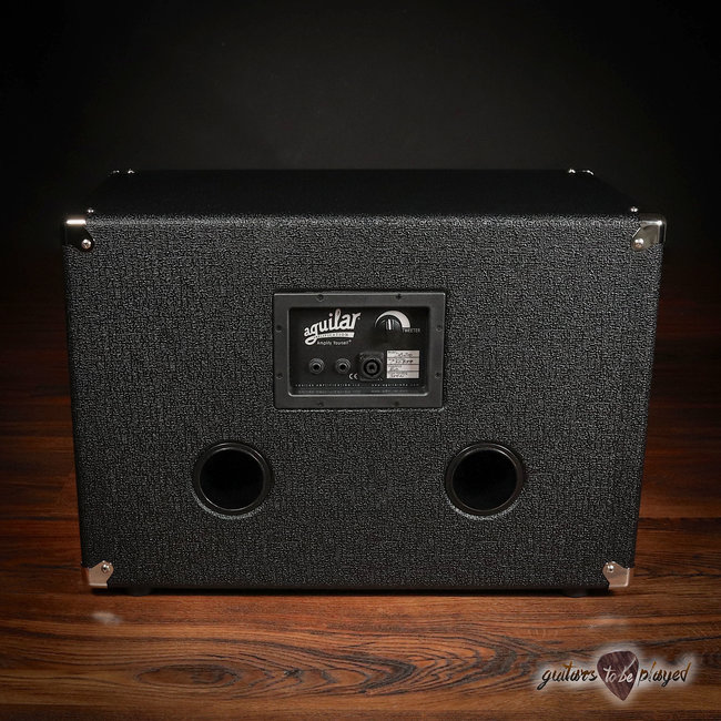 Aguilar DB 210 350W, 8 ohm Bass Cabinet w/ Tweeter (Made in USA) – Classic Black