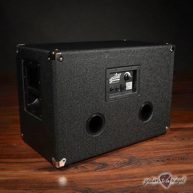 Aguilar DB 210 350W, 8 ohm Bass Cabinet w/ Tweeter (Made in USA) – Classic Black