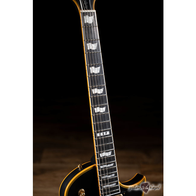 ESP E-II Eclipse DB EMG Electric Guitar w/ Case – Vintage Black