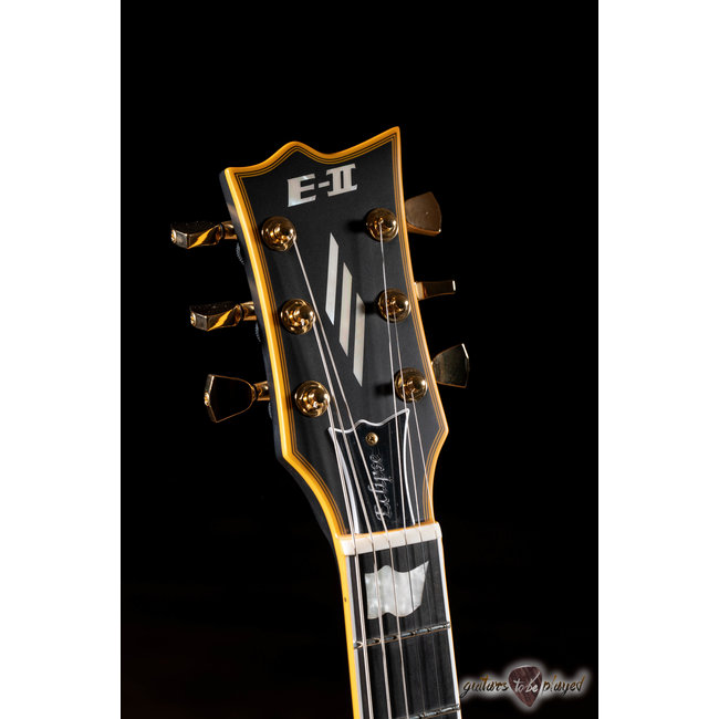 ESP E-II Eclipse DB EMG Electric Guitar w/ Case – Vintage Black
