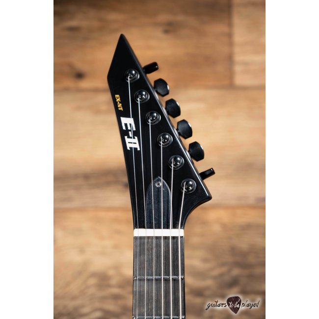 ESP E-II EX NT Left-Handed EMG Electric Guitar w/ Case – Black
