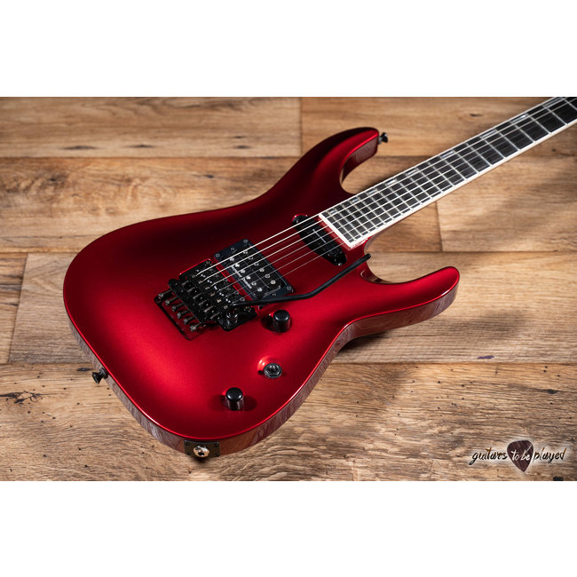 ESP Horizon-I Original Japan Floyd Rose Guitar w/ Case – Deep Candy Apple Red
