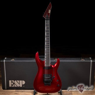 ESP ESP Horizon-I Original Japan Floyd Rose Guitar w/ Case – Deep Candy Apple Red