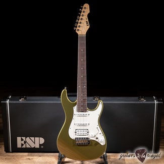 ESP ESP Japan Original Snapper 7-String Guitar w/ Case – Citron Green