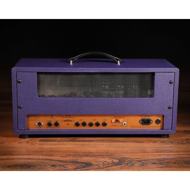 3rd Power Kitchen Sink 6VEL 40W Amp Head w/ Footswitch – Plum Levant & Gold