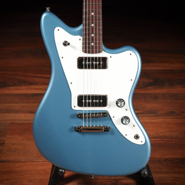 Fano JM6 Oltre Lollar Alnico Pole/Traditional P-90 Guitar w/ Bag – Pelham Blue