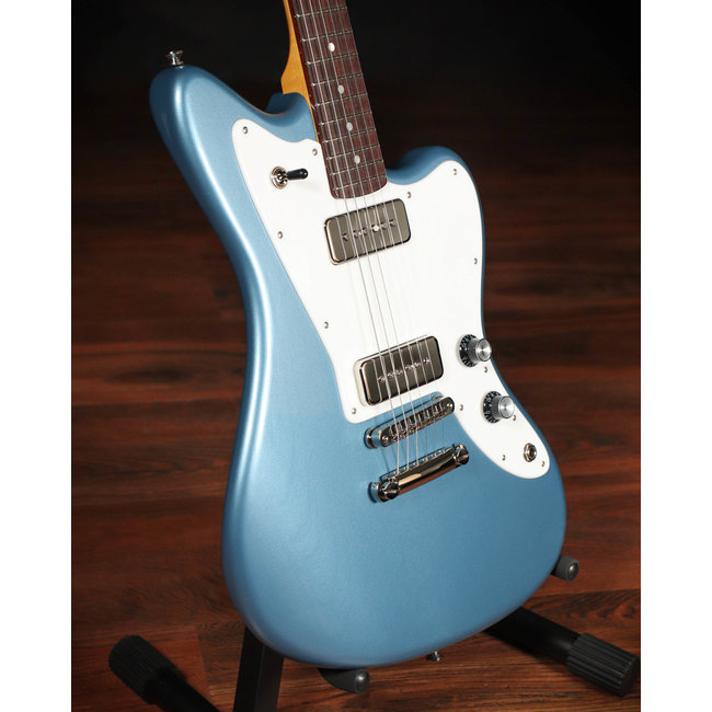 Fano JM6 Oltre Lollar Alnico Pole/Traditional P-90 Guitar w/ Bag – Pelham Blue