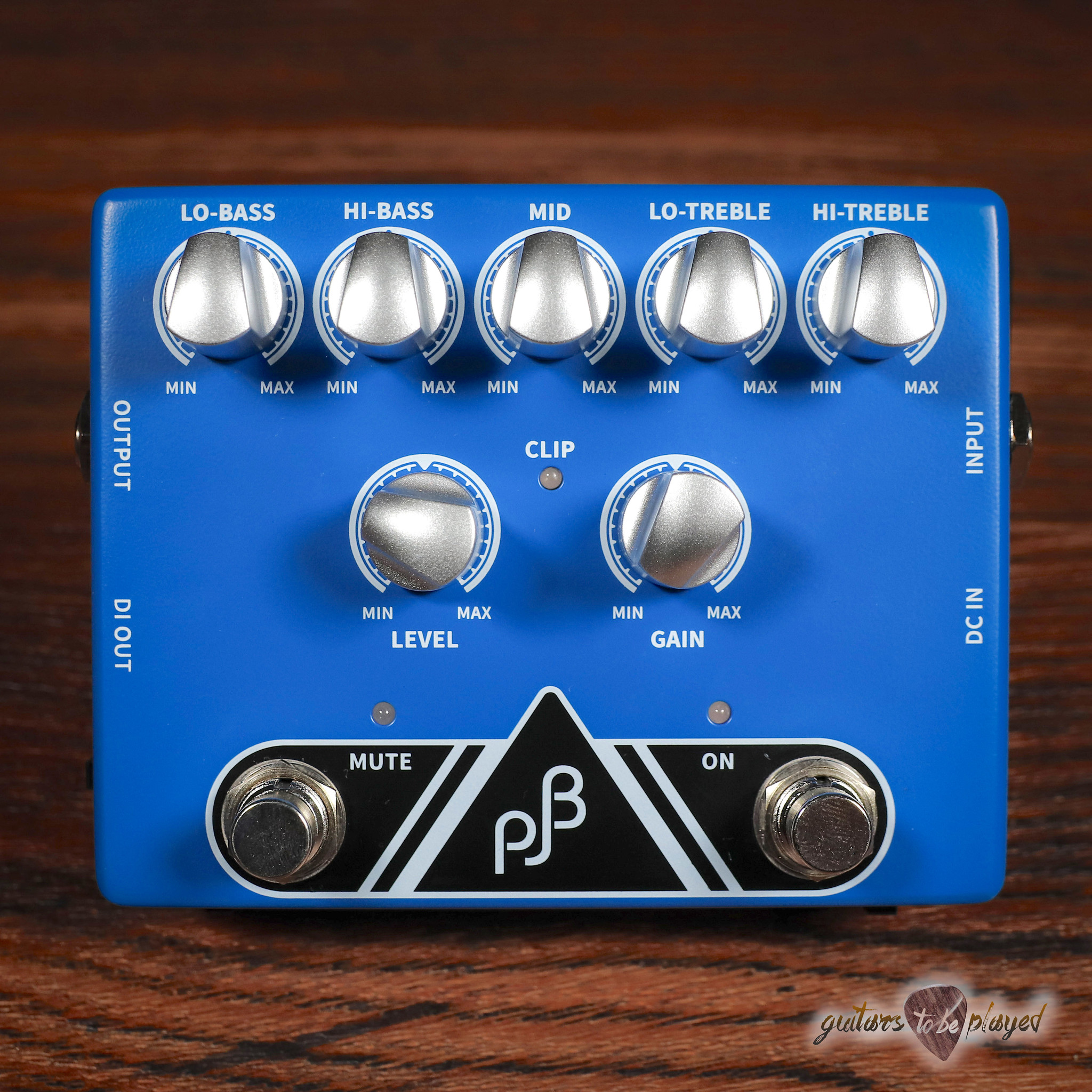 Phil Jones Bass PE5 Preamp, DI Box & 5band EQ Pedal w/ Rechargeable