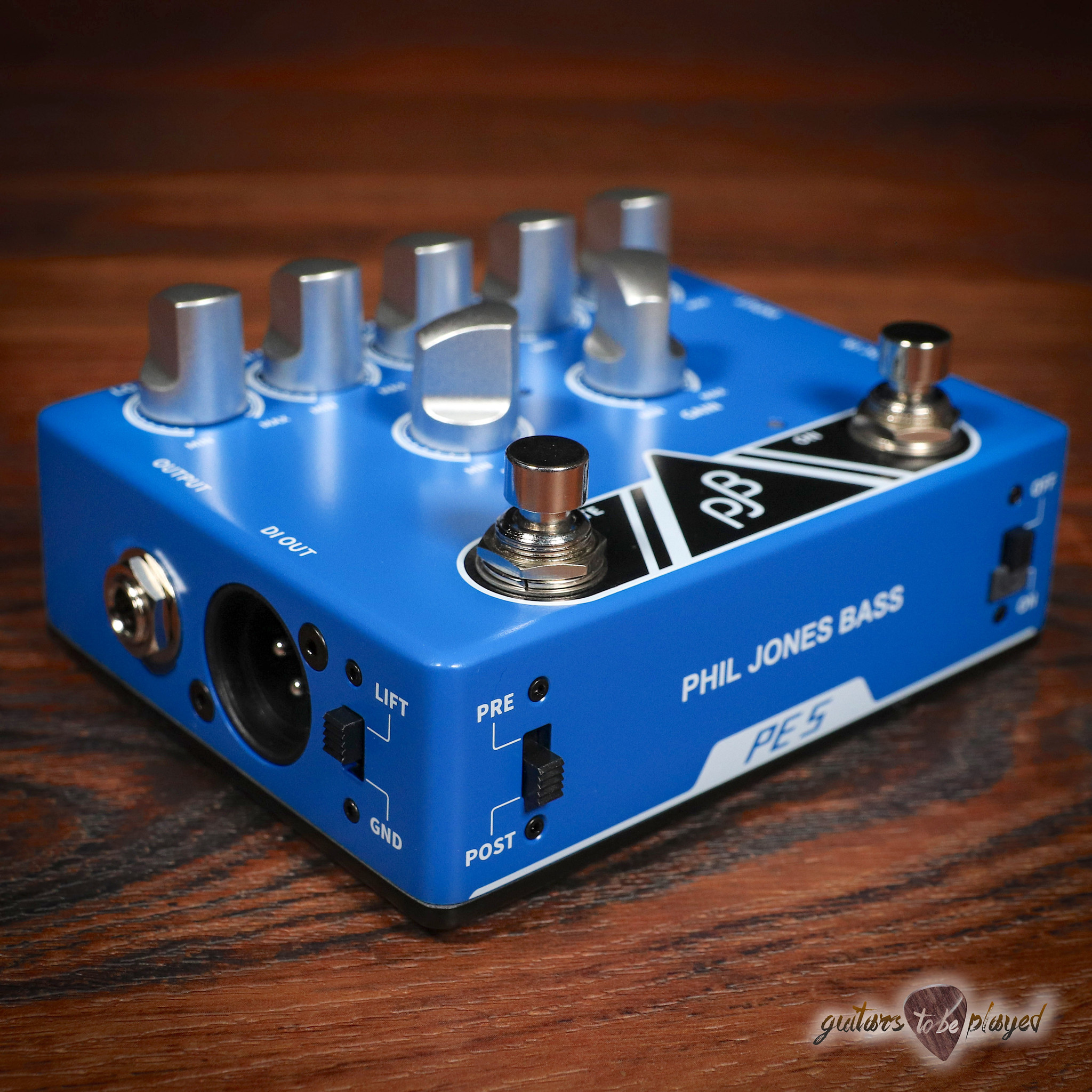 Phil Jones Bass PE5 Preamp, DI Box & 5band EQ Pedal w/ Rechargeable