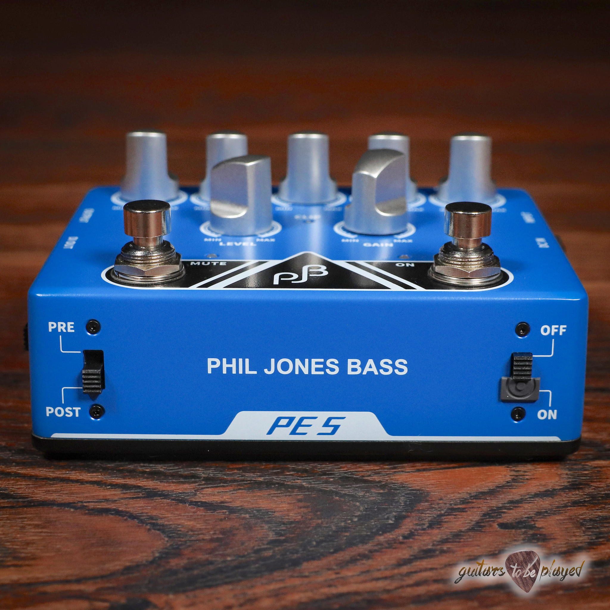 Phil Jones Bass PE5 Preamp, DI Box & 5band EQ Pedal w/ Rechargeable