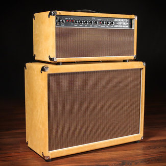 Amplified Nation Amplified Nation Overdrive Reverb 100W Head & 212 Cab – Buckskin Suede