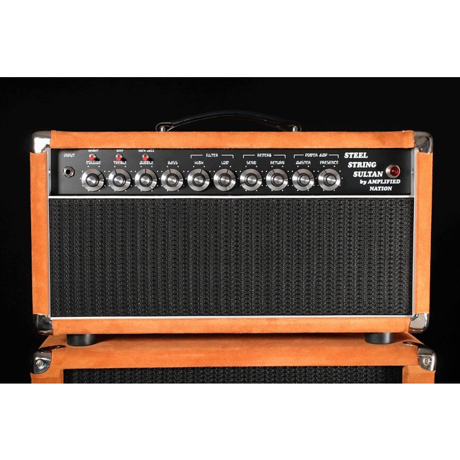 Amplified Nation Steel String Sultan 100w Head & 212 Cab – Golden Brown Suede