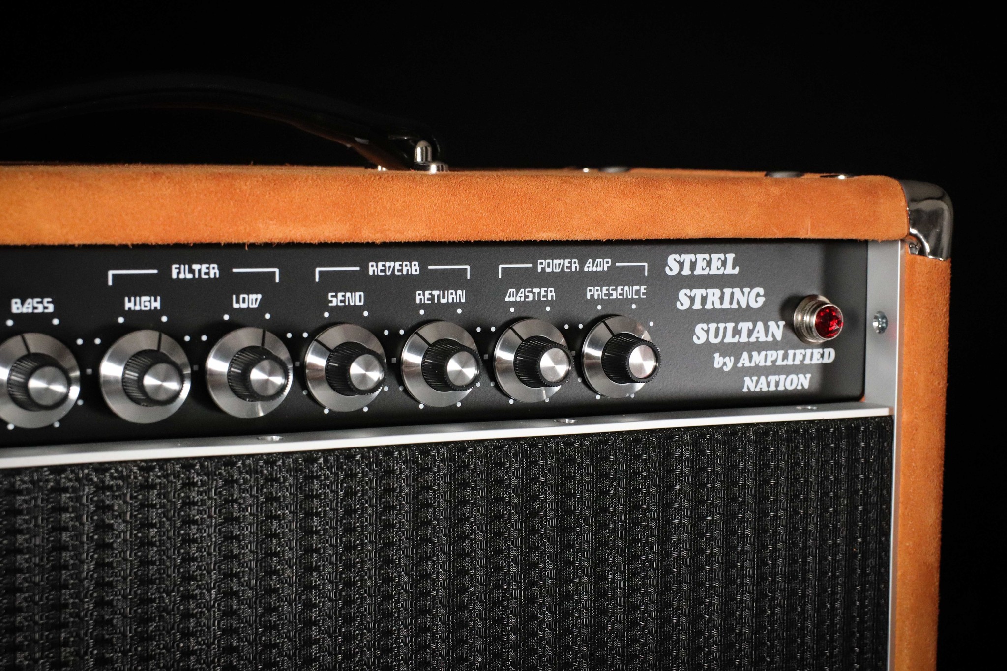 Amplified Nation Steel String Sultan 100w Head & Cab Golden Brown