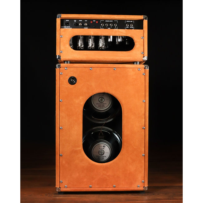 Amplified Nation Steel String Sultan 100w Head & 212 Cab – Golden Brown Suede