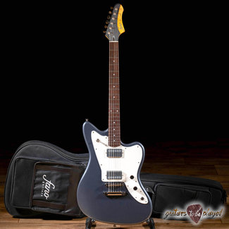 Fano Guitars Fano JM6 Oltre Lollar El Rayo Humbucker Guitar w/ Gigbag – Charcoal Frost