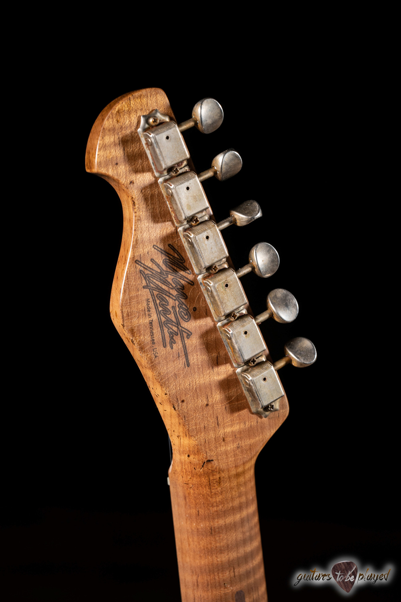 Mario Martin Guitars T-Style Paulownia w/ Lollar A3’s – Black - Guitars