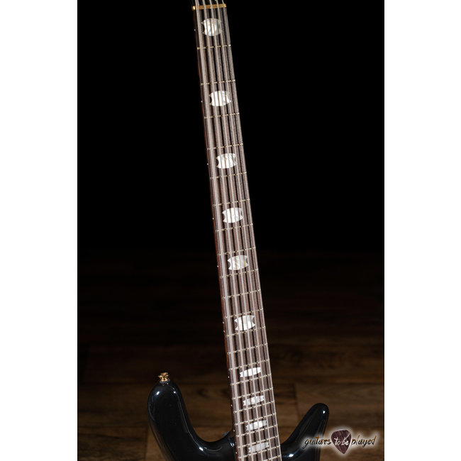 Spector Euro 5 Classic 5-String EMG Bass Guitar – Solid Black Gloss