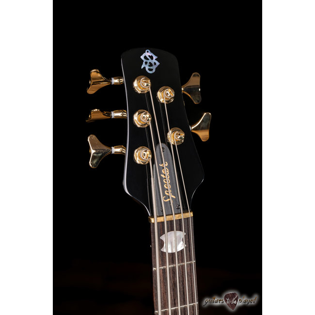 Spector Euro 5 Classic 5-String EMG Bass Guitar – Solid Black Gloss