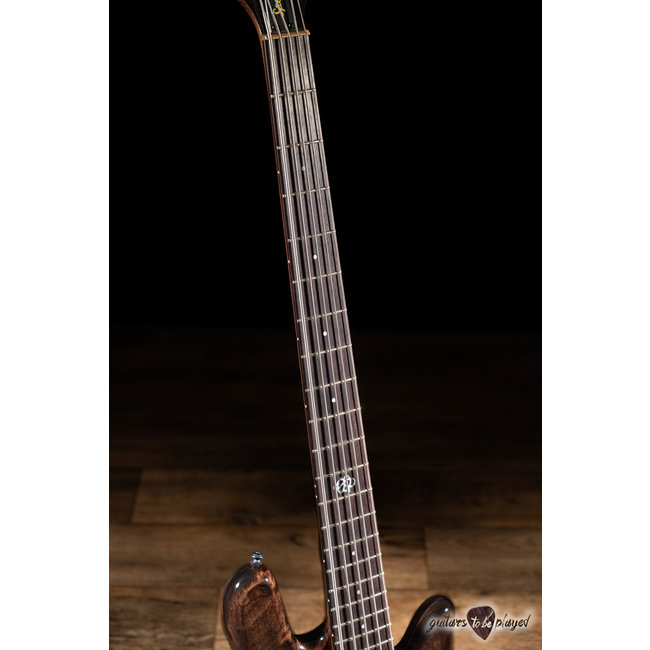 Spector NS Ethos 5 String Bass Guitar w/ Gigbag – Super Faded Black Gloss