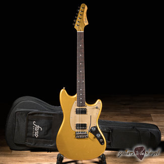 Fano Guitars Fano MG6 Oltre Lollar El Rayo Humbucker Guitar w/ Gigbag – Gold Top