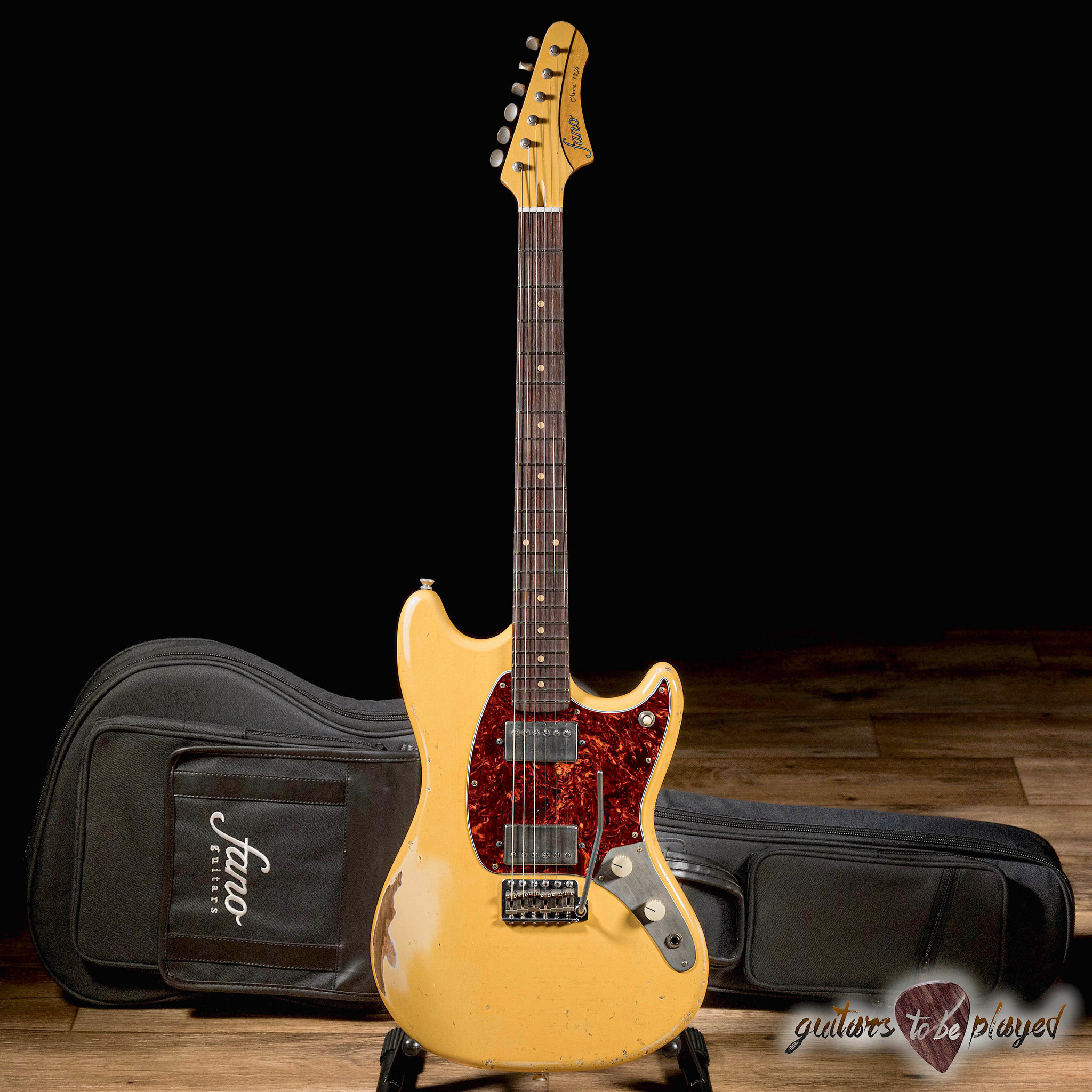 Fano MG6 Oltre Humbucker Electric Guitar w/ Gigbag – Vintage Cream