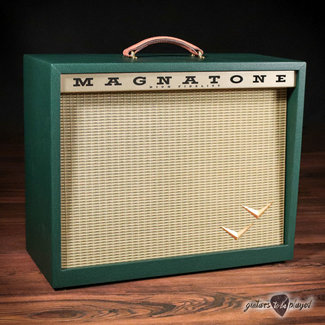 Magnatone Amplification Magnatone T-210 Traditional Collection 2x10” Mono/Stereo Cab – Dark Green*