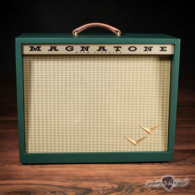 Magnatone T-210 Traditional Collection 2x10” Mono/Stereo Cab – Dark Green*