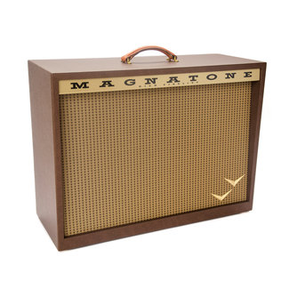 Magnatone Amplification Magnatone T-212 Traditional Collection 2x12” Mono/Stereo Extension Cab w/ Cover