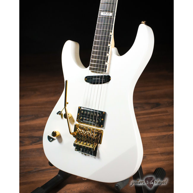 ESP LTD Mirage Deluxe '87 Left-Handed Guitar – Snow White