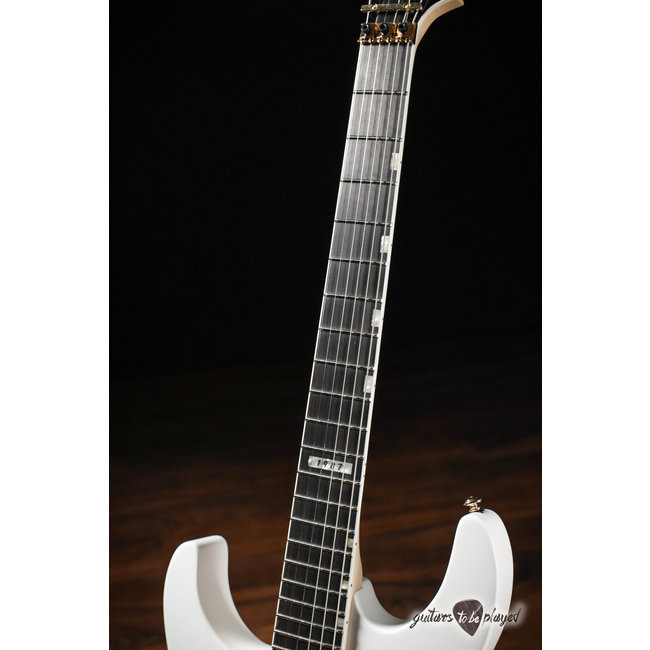 ESP LTD Mirage Deluxe '87 Left-Handed Guitar – Snow White