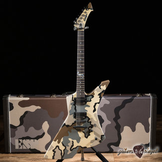 ESP ESP Snakebyte Camo James Hetfield Signature Custom Shop Guitar – Kuiu Camo Satin