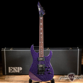 ESP ESP KH-2 Kirk Hammett Signature Custom Shop Guitar – Purple Sparkle