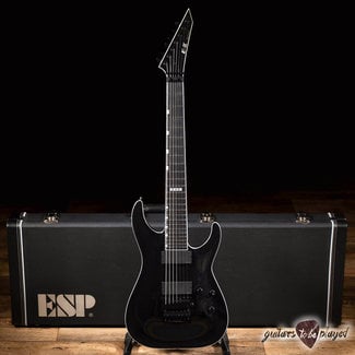 ESP ESP E-II Horizon FR-7 Floyd Rose 7-String EMG Guitar w/ Case – Black