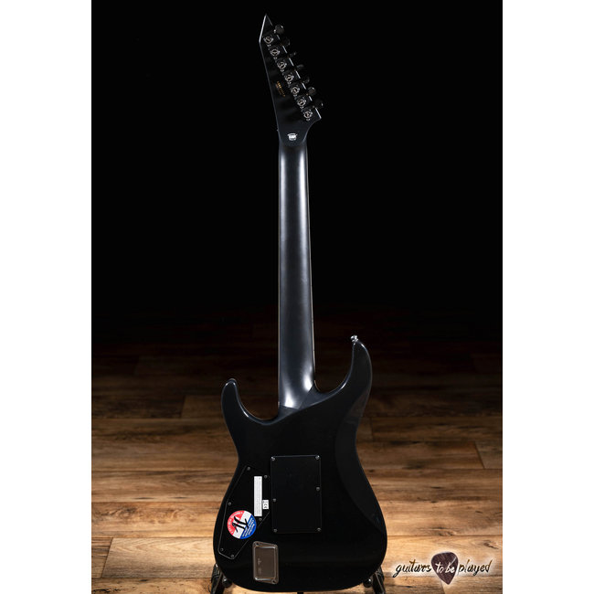 ESP E-II Horizon FR-7 Floyd Rose 7-String EMG Guitar w/ Case – Black