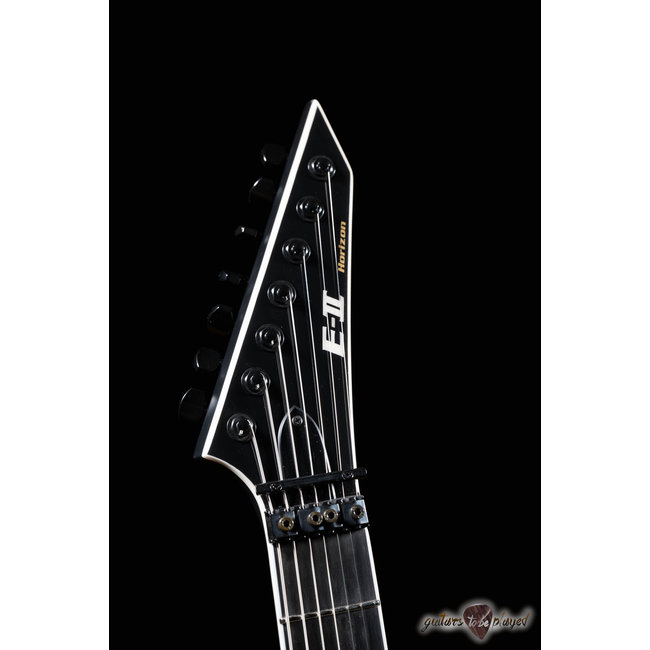 ESP E-II Horizon FR-7 Floyd Rose 7-String EMG Guitar w/ Case – Black