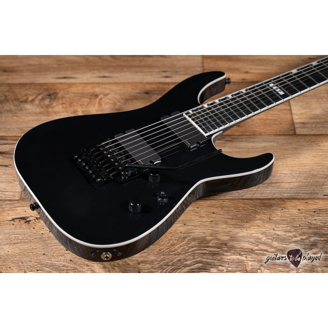 ESP E-II Horizon FR-7 Floyd Rose 7-String EMG Guitar w/ Case – Black
