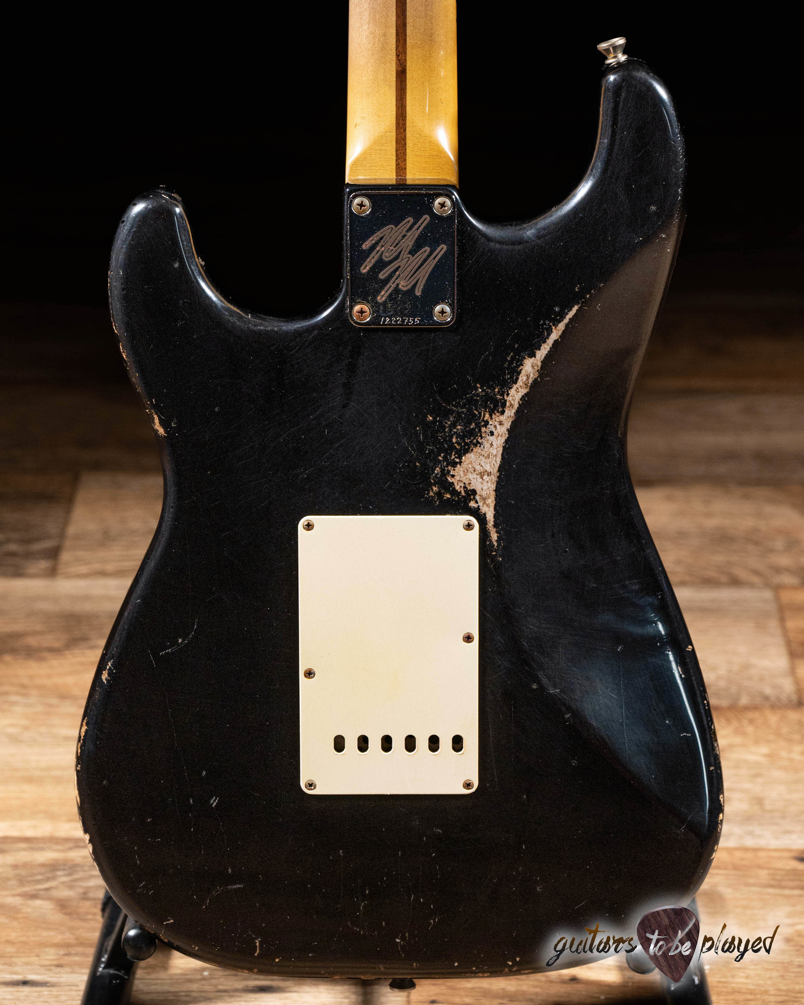 Mario Martin Guitars Swamp Ash Maple Neck SStyle w/ Arcane 61 Black