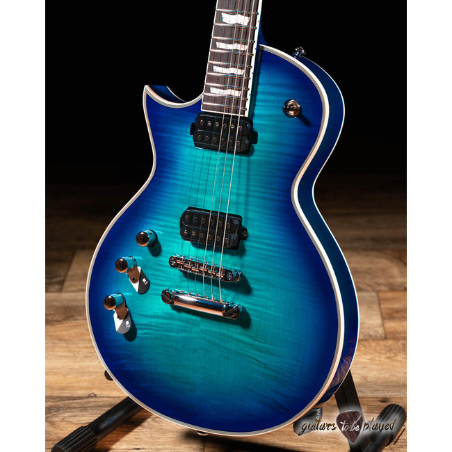 ESP LTD EC-1000T CTM LH Fishman Fluence Left-Handed Guitar – Violet Shadow