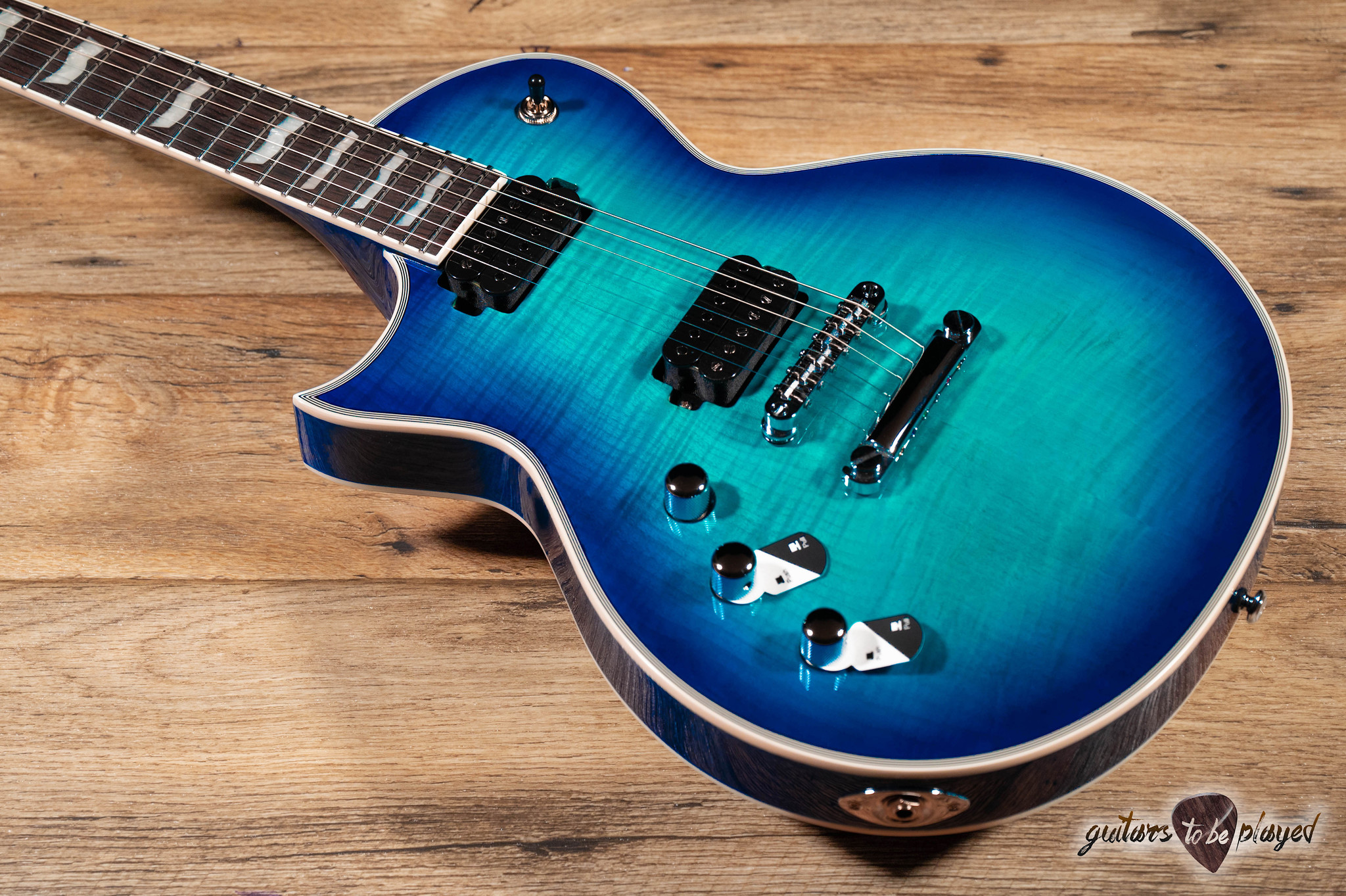 ESP LTD EC1000T CTM LH Fishman Fluence LeftHanded Violet Shadow