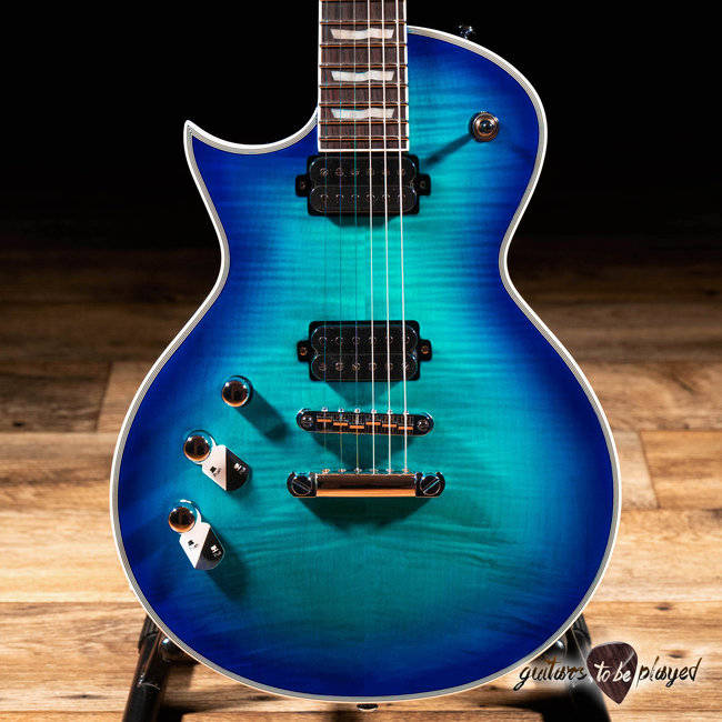 ESP LTD EC-1000T CTM LH Fishman Fluence Left-Handed Guitar – Violet Shadow