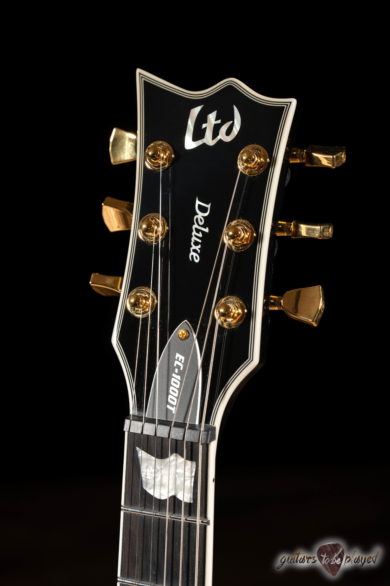 ESP LTD EC1000T CTM Evertune LH Fishman LeftHanded Guitar Black