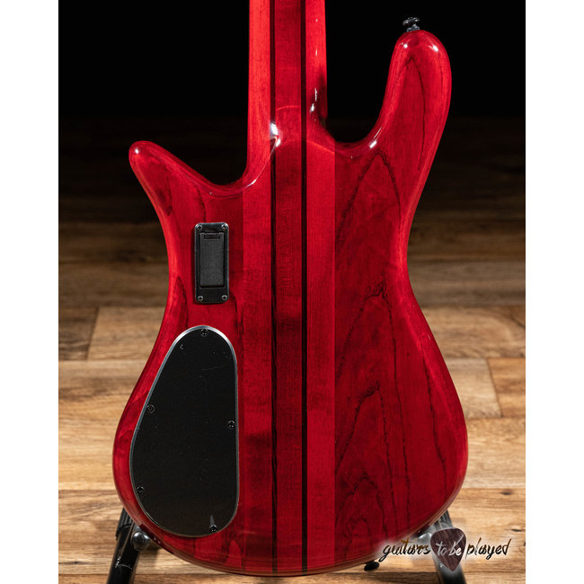 Spector NS Dimension 5 String Multi-Scale Bass w/ Gigbag – Inferno Red