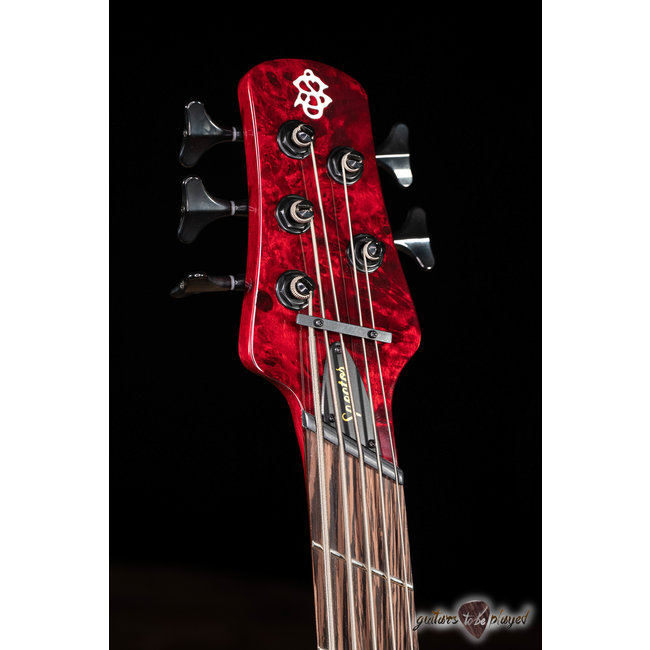 Spector NS Dimension 5 String Multi-Scale Bass w/ Gigbag – Inferno Red