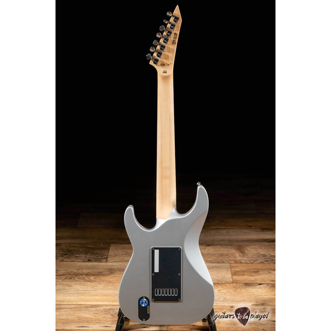 ESP LTD KS M-7 Evertune 7-String Ken Susi Guitar w/ Case – Metallic Silver