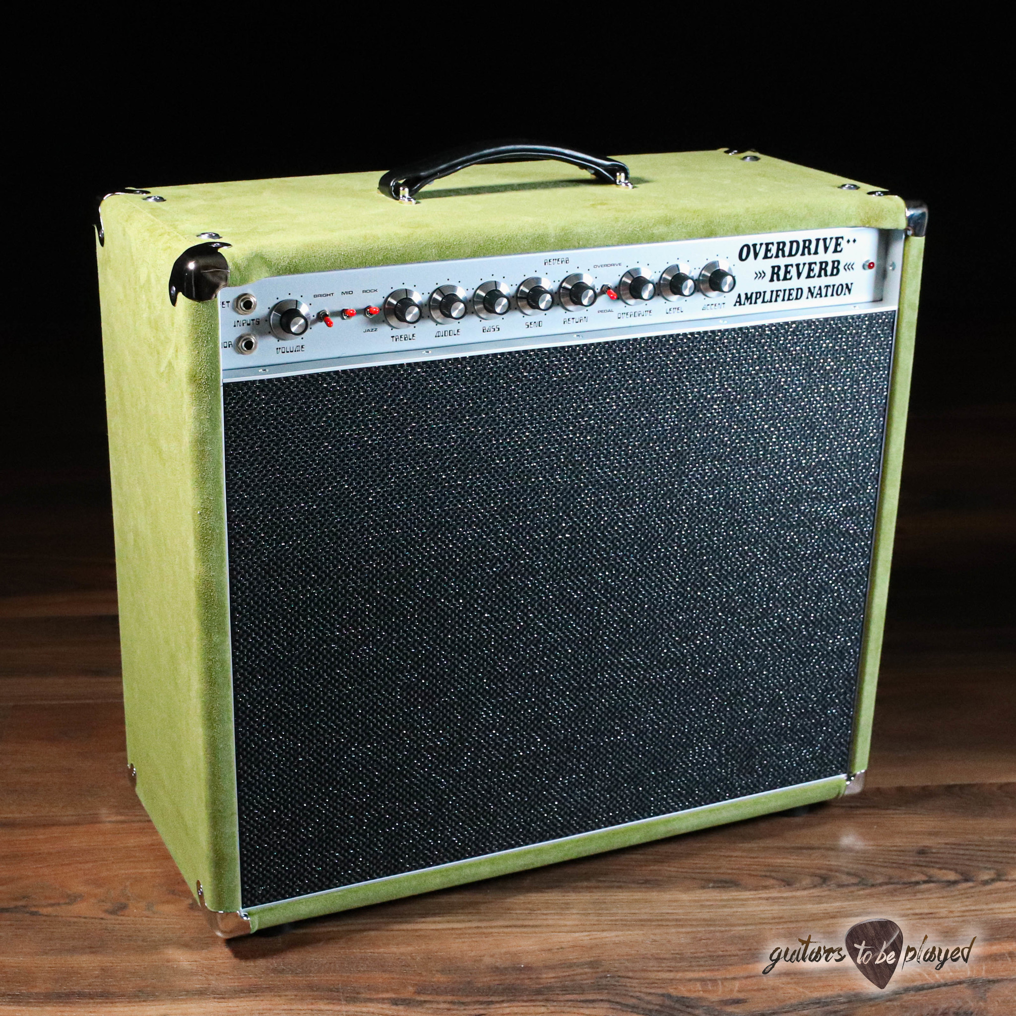 Amplified Nation Overdrive Reverb 50W 112 Combo Angry Phrogg Suede
