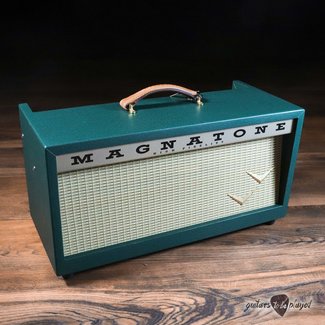 Magnatone Amplification Magnatone Panoramic Stereo 12+12W Reverb/Vibrato Tube Head – Dark Green*