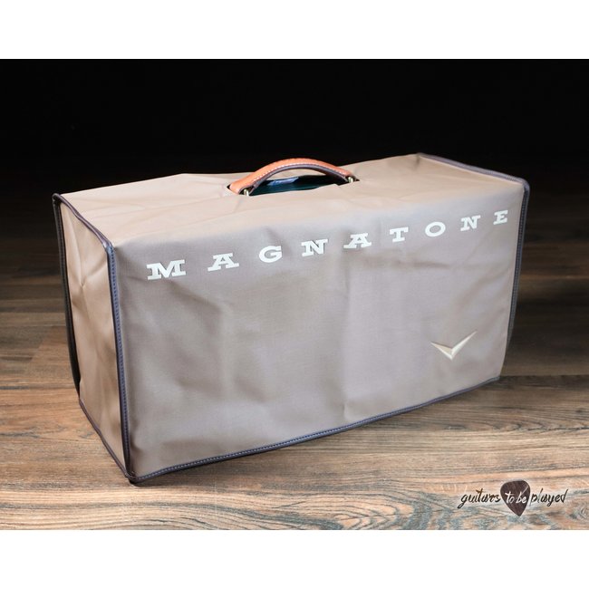 Magnatone Panoramic Stereo 12+12W Reverb/Vibrato Tube Head – Dark Green*