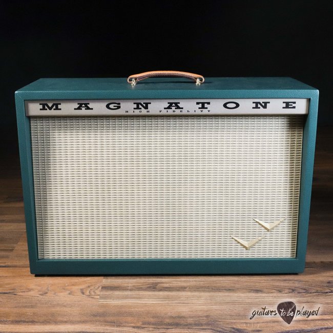 Magnatone T-212 Traditional Collection 2x12” Mono/Stereo Cab – Dark Green*