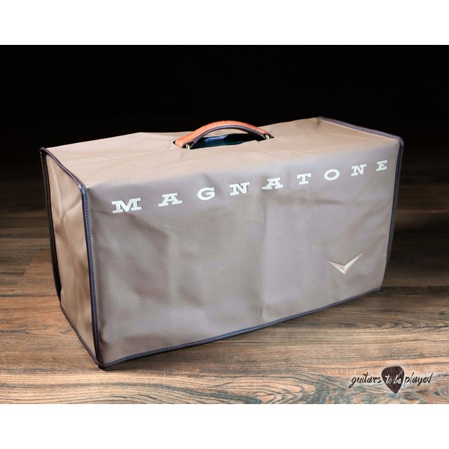 Magnatone Panoramic Stereo Head & 2x12” Cab Bundle w/ Speaker Cables –Dark Green*